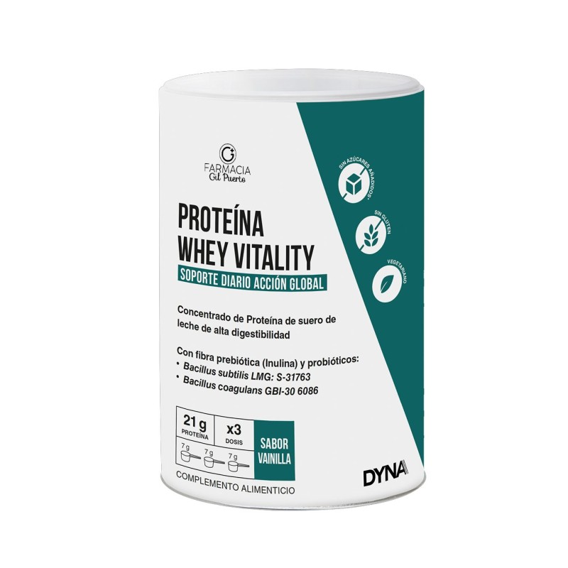 Olmos proteina whey vitality vainilla 300g.-Farmacia Olmos