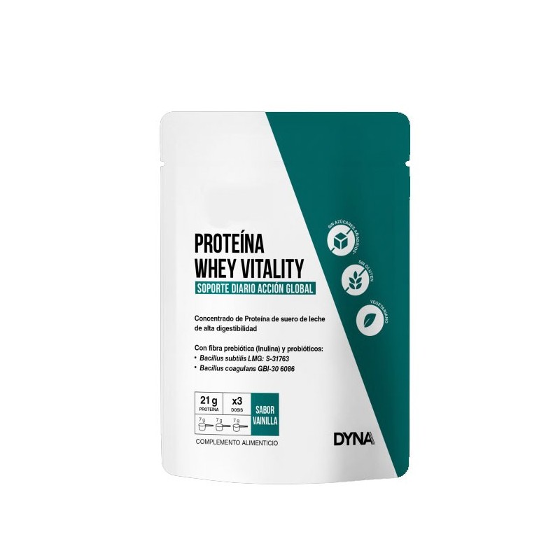 Olmos proteina whey vitality vainilla 500g.-Farmacia Olmos