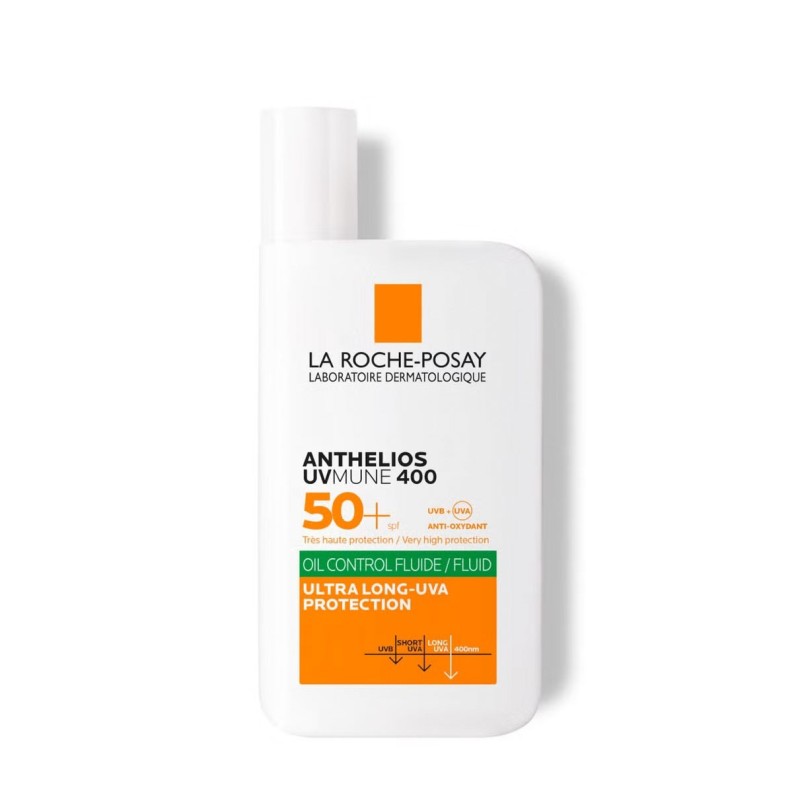 La roche posay anthelios uv mune 400 spf50+ oil control gel-crema 50ml-Farmacia Olmos