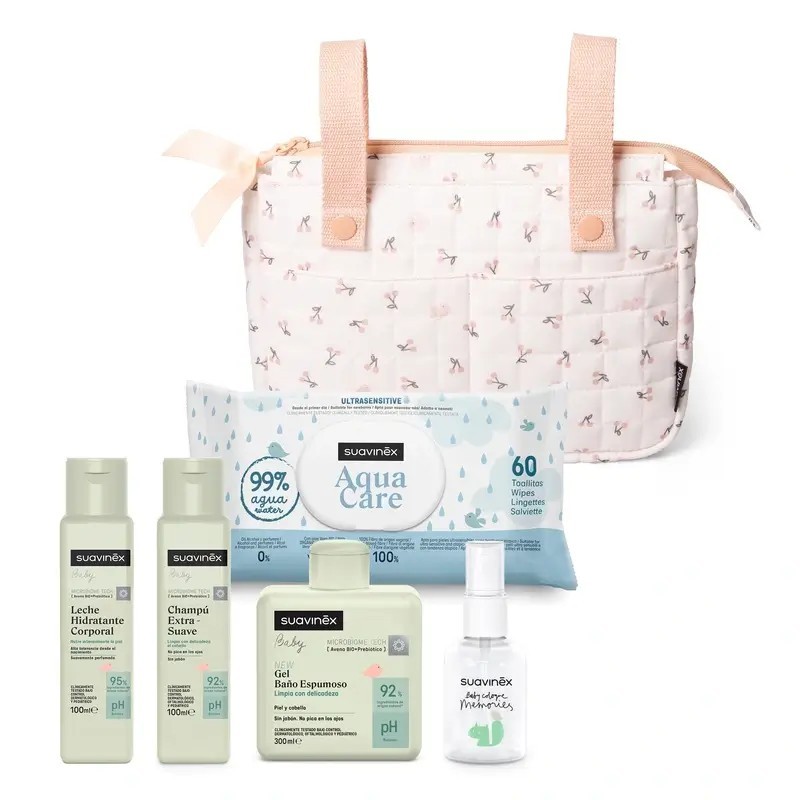 Suavinex baby care mini bag rosa - Farmacia Olmos
