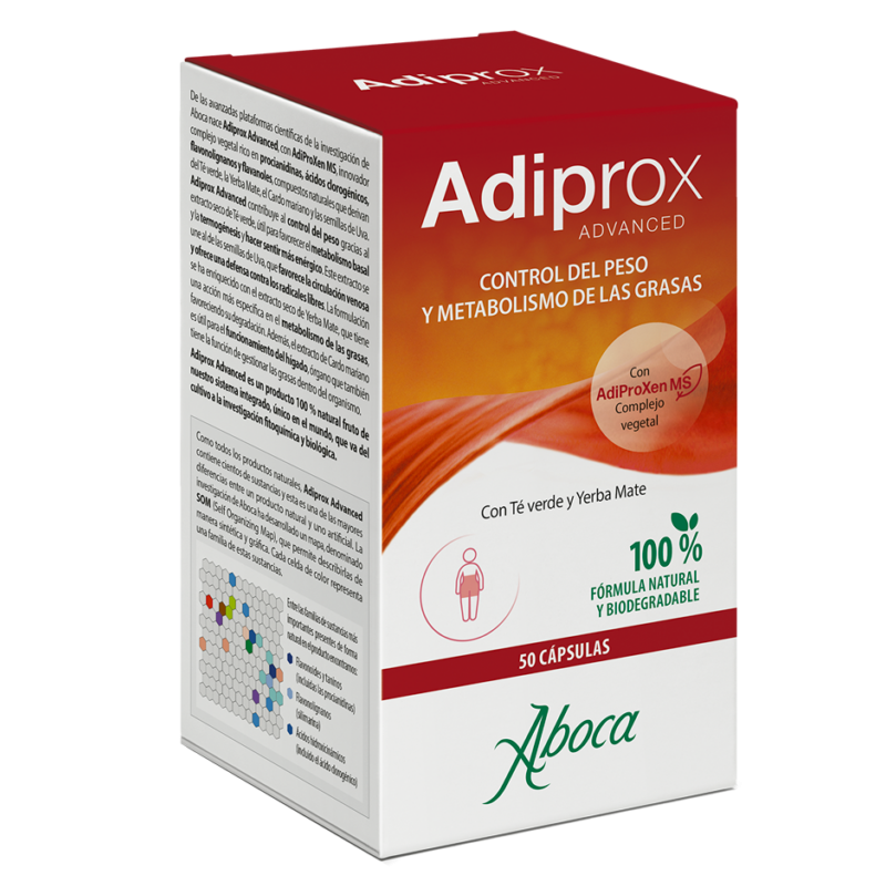 Aboca adiprox advanced 50 capsulas - Farmacia olmos