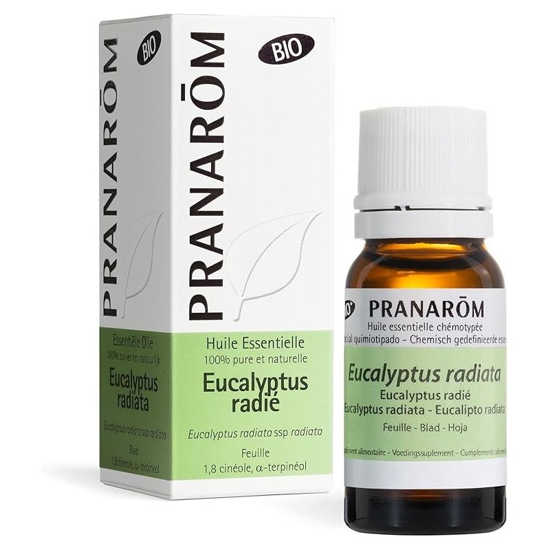 Pranarom aceite esencial eucalipto radiata 10ml - Farmacia olmos