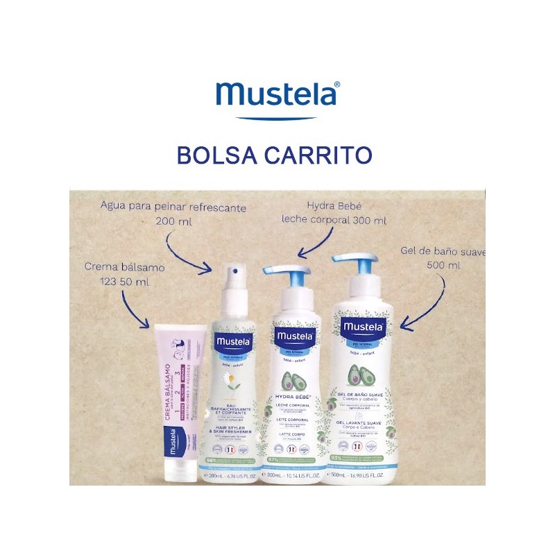 Mustela bolsa carrito menta-Farmacia Olmos