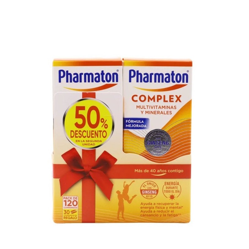 Pharmaton complex  60 comprimidos duplo-Farmacia Olmos