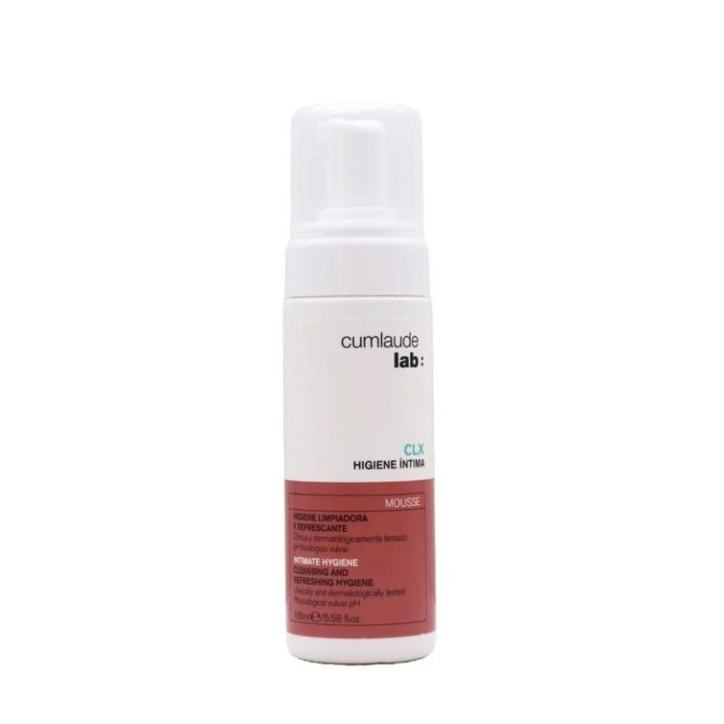 Cumlaude lab: higiene intima clx mousse 165ml-Farmacia Olmos