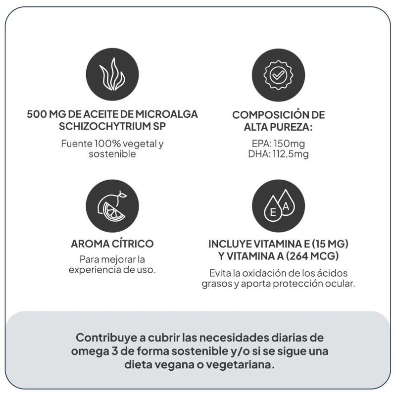 Ivb vegan omega 3+ 60 capsulas-Farmacia Olmos