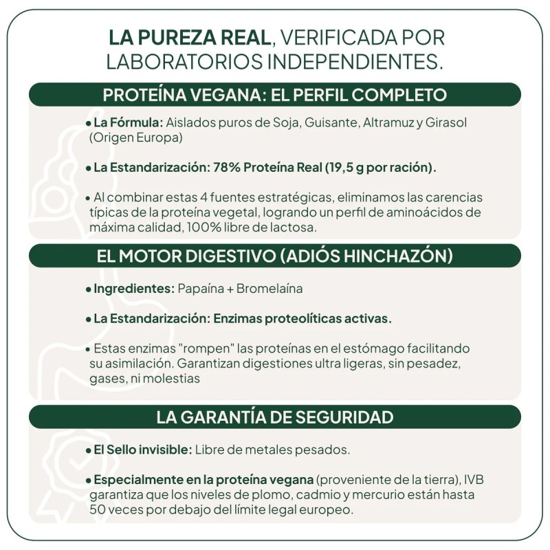 Ivb proteina vegana 500g-Farmacia Olmos