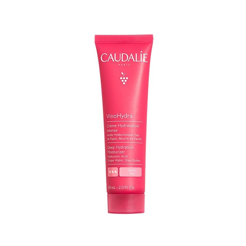 Caudalie vinohydra crema hidratacion intensa 60ml-Farmacia Olmos