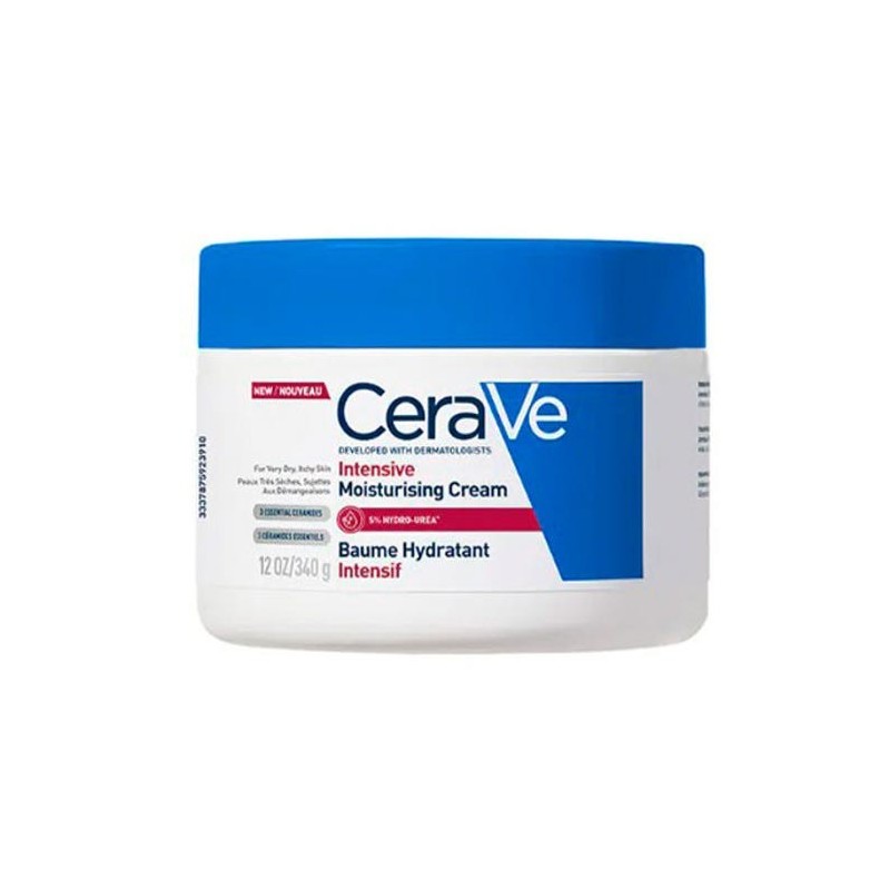 Cerave crema hidratante intensiva urea 340g-Farmacia Olmos