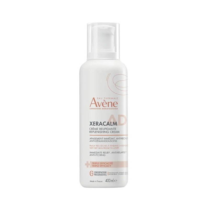 Avene xeracalm ad crema relipidizante 400ml-Farmacia Olmos