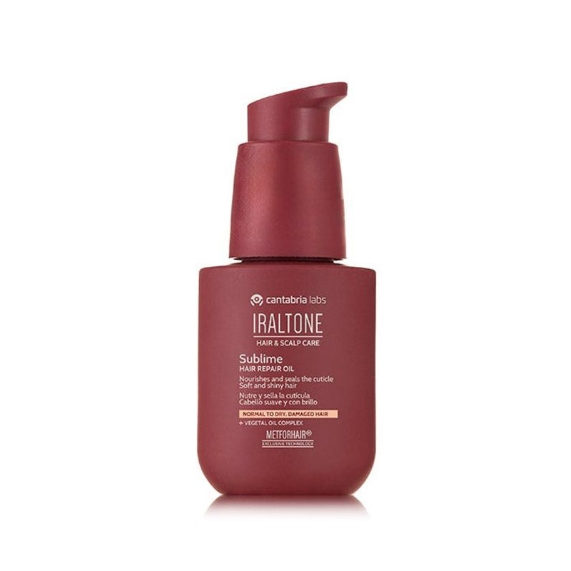 Iraltone sublime hair repair oil 50ml-Farmacia Olmos