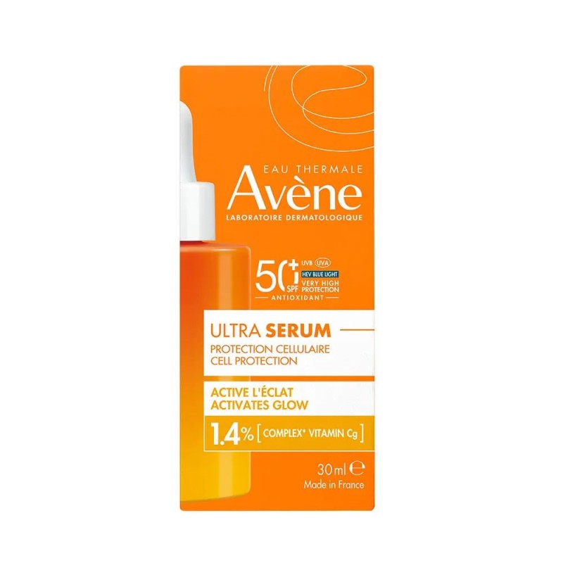 Avene proteccion ultraserum luminosidad spf50+ 30ml-Farmacia Olmos
