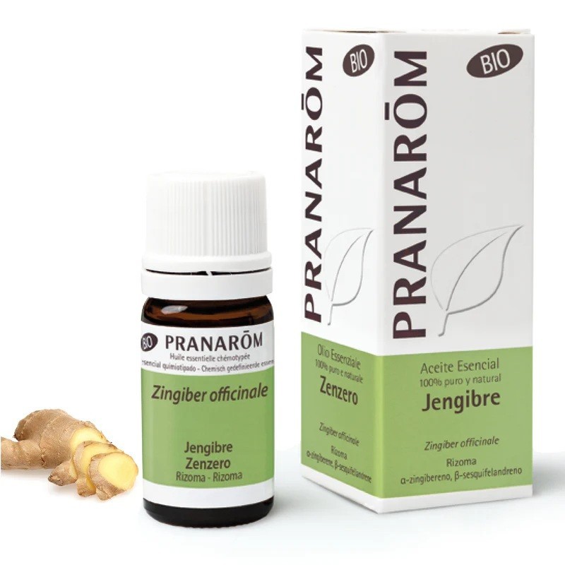 Pranarom aceite esencial jengibre 10ml-Farmacia Olmos