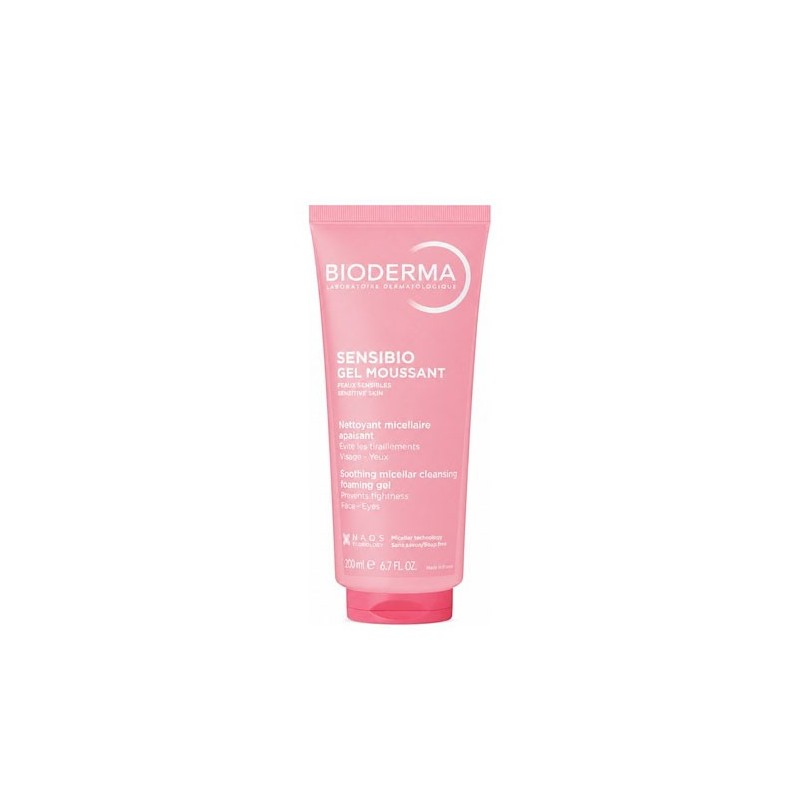 Bioderma sensibio gel moussant 200ml-Farmacia Olmos