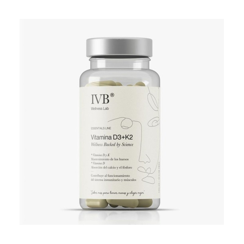 Ivb vitamina d3+k2  60 capsulas-Farmacia Olmos