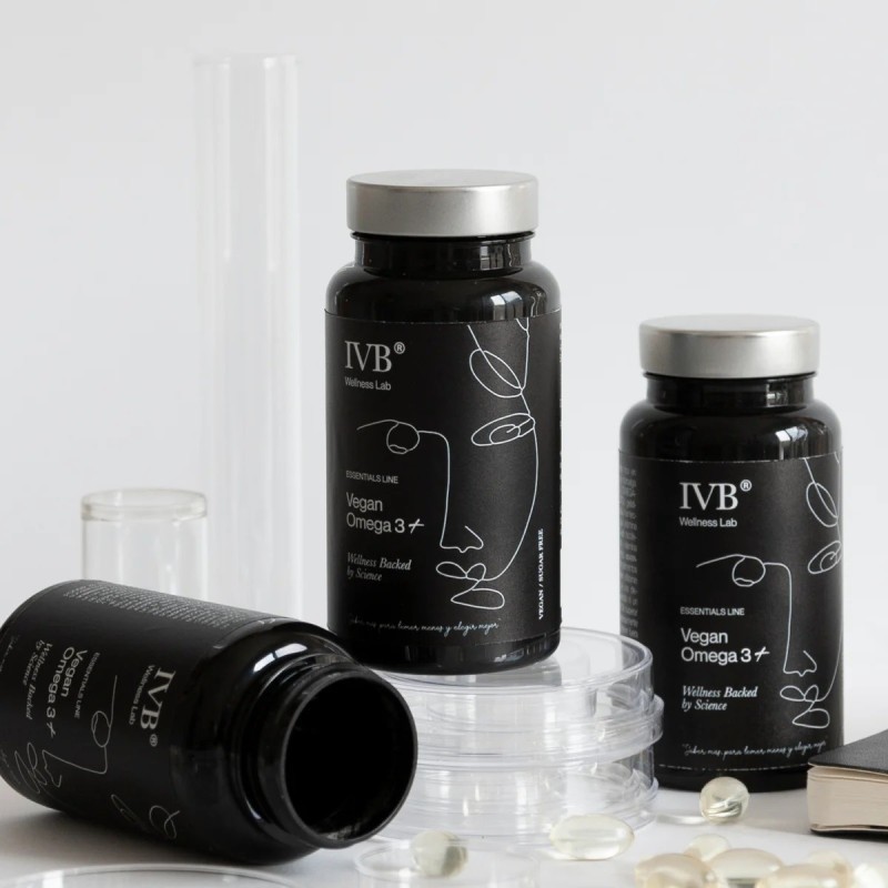 Ivb vegan omega 3+ 30 capsulas-Farmacia Olmos